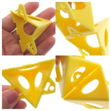 20Pcs Pyramid Stands Paint Triangle Stands Cabinet Door Risers Yellow Cone Canvas Door Risers Support Stands Painting In Australia - Darrahopens