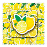 Lemon Stickers |50Pcs Lemon Waterproof Vinyl Decals for Water Bottles Laptop Luggage Cup Computer Mobile Phone Skateboard In Australia - Darrahopens