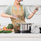 Mechanical Timer,60 Minute Magnetic Stopwatch Timer Kitchen Cooking Timer Visual Countdown Timer with Alarm Sound for Cooking