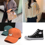 Embroidery Patches,Cute Cat Iron On DIY Decorative Applique Stickers for Clothing Jeans Bag Jackets Socks Shoes (15pcs)