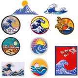 11 Pieces Patch Embroidered Applique Badge Iron on Sew on Patches Emblem Patch DIY Accessories, Patch for Clothes, Dress, Hat In Australia - Darrahopens