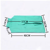 Cat Grooming Bag, Waterproof Foldable Cat Restraint Bag with Hook Cat Cleaning Grooming Bag for Bathing Nail Trimming(blue)