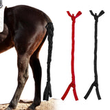 2 PCS Horse Tail Bag, Horse Ponytail Stretchy Tail Bag Braid-in Tail Bag Breathable Horse Tail Guard Slip on Design Protect Horse
