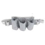Garden Tool Belt Waterproof Oxford Fabric Gardening Tool Pouch for Family Camping Cleaning worker specific waist bag(grey) In Australia - Darrahopens