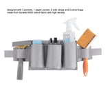 Garden Tool Belt Waterproof Oxford Fabric Gardening Tool Pouch for Family Camping Cleaning worker specific waist bag(grey)