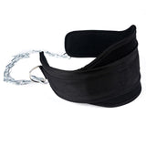 Adjustable Weighted Chain Dipping Belt for Strength Training and Muscle Building Fitness weight-bearing belt