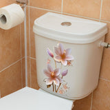 2pc 3D Toilet Sticker, Self-Adhesive Wall Stickers, Bedroom Entryway Living Room Porch Wall Stickers Removable