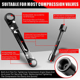 Plumbing Tools, Dual Wrench Kit,Angle Stop Wrench, Plumbing Wrench. Professional Plumbing Toolset For Easy Angle Stop In Australia - Darrahopens