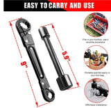 Plumbing Tools, Dual Wrench Kit,Angle Stop Wrench, Plumbing Wrench. Professional Plumbing Toolset For Easy Angle Stop In Australia - Darrahopens
