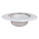 2 PCS silvery Kitchen Sink Strainer, 11.3cm Diameter Stainless Steel Drain Cover Stopper, Anti Clogging Garbage Disposal Catcher In Australia - Darrahopens