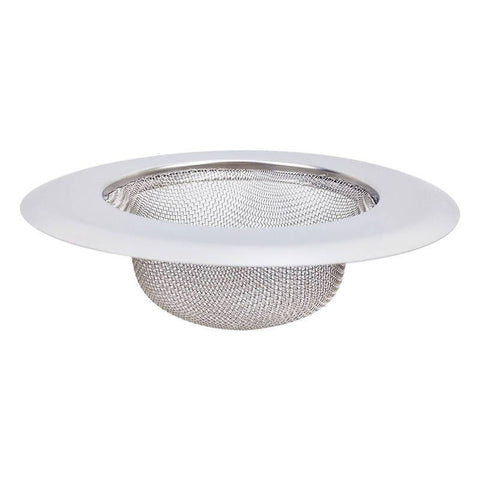 2 PCS silvery Kitchen Sink Strainer, 11.3cm Diameter Stainless Steel Drain Cover Stopper, Anti Clogging Garbage Disposal Catcher In Australia - Darrahopens