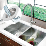 2 PCS silvery Kitchen Sink Strainer, 11.3cm Diameter Stainless Steel Drain Cover Stopper, Anti Clogging Garbage Disposal Catcher In Australia - Darrahopens