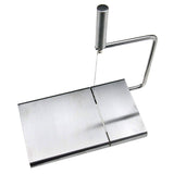 Household silvery Fruit Vegetable Cutting Board Cheese Butter Slicer Cutter Silver Tone，5 free Steel Wires Included In Australia - Darrahopens