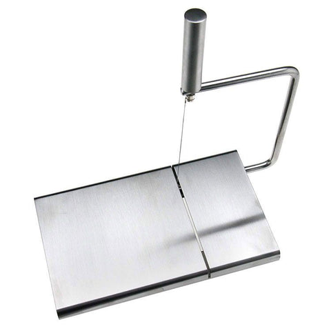 Household silvery Fruit Vegetable Cutting Board Cheese Butter Slicer Cutter Silver Tone，5 free Steel Wires Included In Australia - Darrahopens