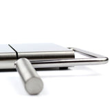 Household silvery Fruit Vegetable Cutting Board Cheese Butter Slicer Cutter Silver Tone，5 free Steel Wires Included
