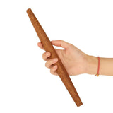 2 different sizes of rolling pins- Tapered Wooden Rolling Pin for Baking Pizza, Pastry Dough or Pasta In Australia - Darrahopens