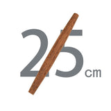 2 different sizes of rolling pins- Tapered Wooden Rolling Pin for Baking Pizza, Pastry Dough or Pasta In Australia - Darrahopens