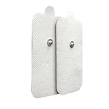 15-Pack Large Electrode Pads（3 different shapes）white Reusable Electrodes Pads for Massager and Muscle Stimulation In Australia - Darrahopens