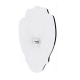 15-Pack Large Electrode Pads（3 different shapes）white Reusable Electrodes Pads for Massager and Muscle Stimulation