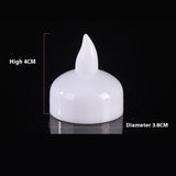 12Pcs yellow Waterproof Flameless Floating Tealights, LED Floating Candles Warm Yellow Flickering Tea Lights In Australia - Darrahopens