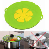 2 different colors Boil Over Spill Stopper Lid Cover Kitchen Tool, Spill Stopper Lid Cover, Pots Pans Lid Boil