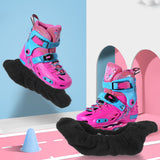 2 pairs of different colors Skate Covers Ice Skate Soakers Skating Shoes Supplies Ice Skating Covers Boot Protective Covers（M）
