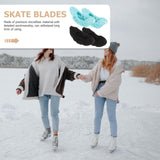 2 pairs of different colors Skate Covers Ice Skate Soakers Skating Shoes Supplies Ice Skating Covers Boot Protective Covers（M）