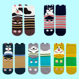 Cute Animal Socks for Women Funny Dog Cat Socks Novelty Fun Crew Cotton Socks Size 6-9 moisture wicking and breathability In Australia - Darrahopens