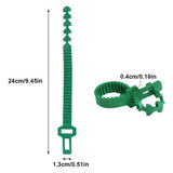 10 PCS Tree Stake Support Bands, Garden Stake Connectors, Tree Support Straps Tree Stakes and Supports for Young Trees