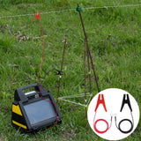 Electric Fence Wire Connect The Energizer and Electric Fence Charger Solar Fence Charger Solar Powered Electric Fence, 3 Ft In Australia - Darrahopens