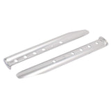 Snow Sand Tent Stakes Pegs Aluminum U-Shaped Lightweight Heavy Duty Ground Nails for Beach Shade Canopy Camping Hiking 6pcs