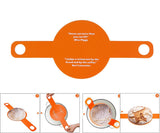 Reusable Silicone Bread Sling for Oven, Bread Baking Supplies, Durable Round Bread Baking Tool with 2 Extensions, (1 Pcs)