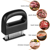 Meat Tenderizer, With 48 Stainless Steel Ultra Sharp Needle Blades, Meat Poultry Tenderizer, Cooking Tool Best for Tenderizing