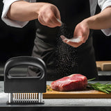 Meat Tenderizer, With 48 Stainless Steel Ultra Sharp Needle Blades, Meat Poultry Tenderizer, Cooking Tool Best for Tenderizing