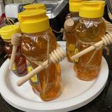 Wooden Honey Dipper Stick Collecting Dispensing Drizzling Jam Portable Wedding Party (8cm, 20) high-quality wood