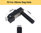 2 Pack Bench Holdfast Woodworking Tools, 20mm Desktop Quick Acting Hold Down Clamp Adjustable Fast Fixed Clip In Australia - Darrahopens