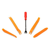 5 Auto Trim Removal Tool Kit Car Panel Door Dashboard Fastener Remover Pry Set Orange FLA11853 In Australia - Darrahopens