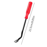 5 Auto Trim Removal Tool Kit Car Panel Door Dashboard Fastener Remover Pry Set Orange FLA11853