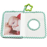 Baby Photo Album Baby Memory Book, Soft Cloth Photo Book First Year Memory Album Shower Gift Holds 4x6 Inch Photos (Panda)