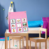 Kids Visual Schedule Calendar Chart, 2 in 1 Autism Learning Materials with 70 Cards Autism Learning Materials Kids Visual