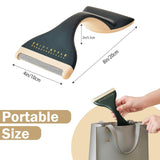 Double-Headed Lint Remover and Fabric Shaver for Clothing, Plush Furniture, Blankets, and Sofas (Green)