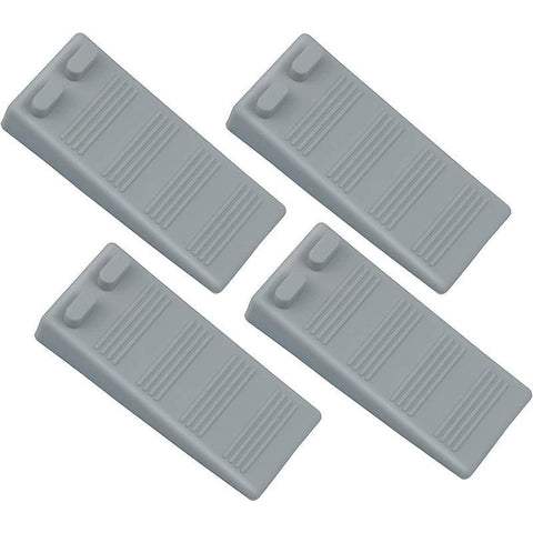 Door Stop Rubber Wedge Door Stopper Flexible and Non Scratching Door Holder - Smart Stackable Slip-Resistant Design (Gray) In Australia - Darrahopens