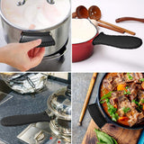 8 Pack Cast Iron Handle Cover, Silicone Hot Handle Holder, Assist Handle Holder, Non-Slip Pot Holder Sleeve, Pot Handle Covers