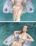Pool Float Chair Adult, U-seat Water Floating Chair for Adults & Child, for Pool Swimming Party Water Fun