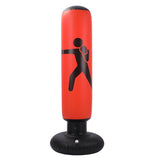 Large Punching Bag for Adults, 63 Inch Inflatable Boxing Bag for Ages 5-12, Funny Boxing Dummy Toy for Boys