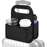 Luggage Travel Cup Holder,Universal Suitcase Cup Holder, Free Hands Suitcase Drinks Beverage Holder, Luggage Cup
