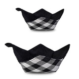 Bowl  for Hot Food - Protects Hands From Hot Dishes - Microwave Bowl Holder Set of 2 - Machine Washable Microwave In Australia - Darrahopens