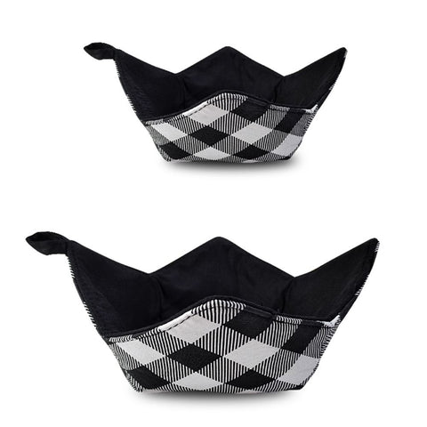 Bowl  for Hot Food - Protects Hands From Hot Dishes - Microwave Bowl Holder Set of 2 - Machine Washable Microwave In Australia - Darrahopens
