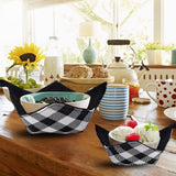 Bowl  for Hot Food - Protects Hands From Hot Dishes - Microwave Bowl Holder Set of 2 - Machine Washable Microwave In Australia - Darrahopens