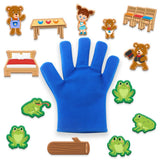 Hand Puppets Set for Kids and Adults Glove with Felt Details Perfect for Storytelling Role-Playing Puppet Theatre Gift for Children